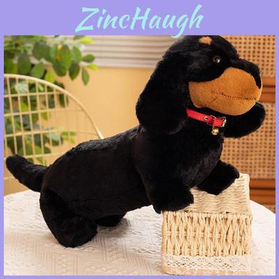 Charming Plush Dachshund Puppy Companion Toy Soft And Lovable For Kids Gifts