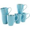 Set of Mugs CreaTable Nature Collection Blue, 6 Pieces (22063)