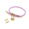 Aço Inoxidável Ajuste Bidirecional Usar Conectores de Pulseira com Letras 3D Capa de Contas Novos Acessórios DIY Atacado