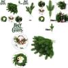 Lifelike Pine Branches Artificial Plants For Christmas Diy Party Decorations