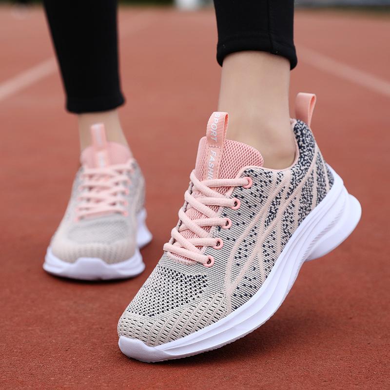 New shoes Spring and autumn sports shoes Breathable running shoes Mesh comfortable and light Casual students