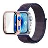 Pasek Nylonowy+Etui PC do Huawei Watch Fit 3/4/4 Pro Chroniące przed Upadkiem+Wygodna Oddychająca Opaska na Nadgarstek Correa