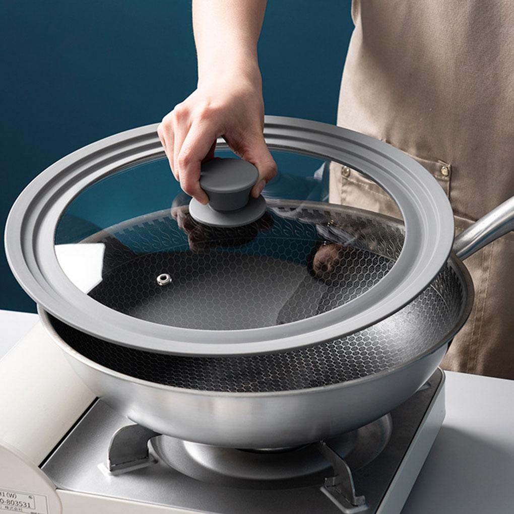 Food Grade Silicone Pot Cover Rust-resistant Good Sealing Kitchen Kitchen Pot Coverl Pot Lid