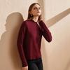 Ankola Red Ladies Zodiac Velvet Shirt: High-End Warm Autumn/Winter Wear