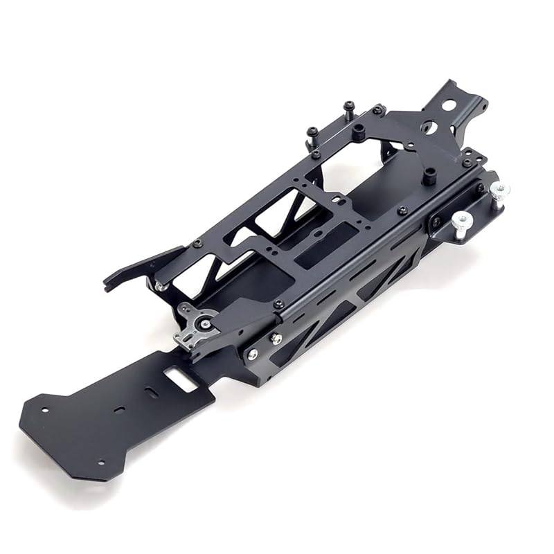 

Kingfly Ultra-light aluminum chassis Tamiya 1/10 4WD For Hotshot/Hotshot II/Boomerang black