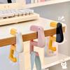 Taschenhaken Entenförmiger Handtaschenhaken für Tisch - Bohrloser Schreibtischklemme Taschenhalter, Faltbarer Anti-Rutsch-Haken für Büro/Schule/Küche