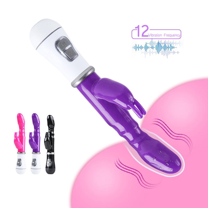 10 Speed Dildo Sex Toy Rabbit Vibrator Vagina Clitoris Female Massager Masturbation Electric Motor Sex
