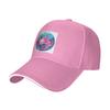 Cute Cartoon Axolotl In Coral Reef  Cap Casual Baseball Caps Adjustable Hat Hip Hop Summer Unisex Baseball Hats Customizable