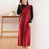 Women's Cashmere Dress Qinghe Cashmere 30% Cashmere 70% Wool Autumn and Winter Cashmere Skirt Soft and Warm