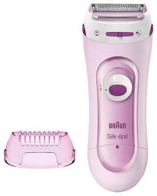 Γυναικεία ξυριστική μηχανή Silk Epil Περιποίηση απολέπισης σώματος Washable Bath Usable Ροζ LS5160R1