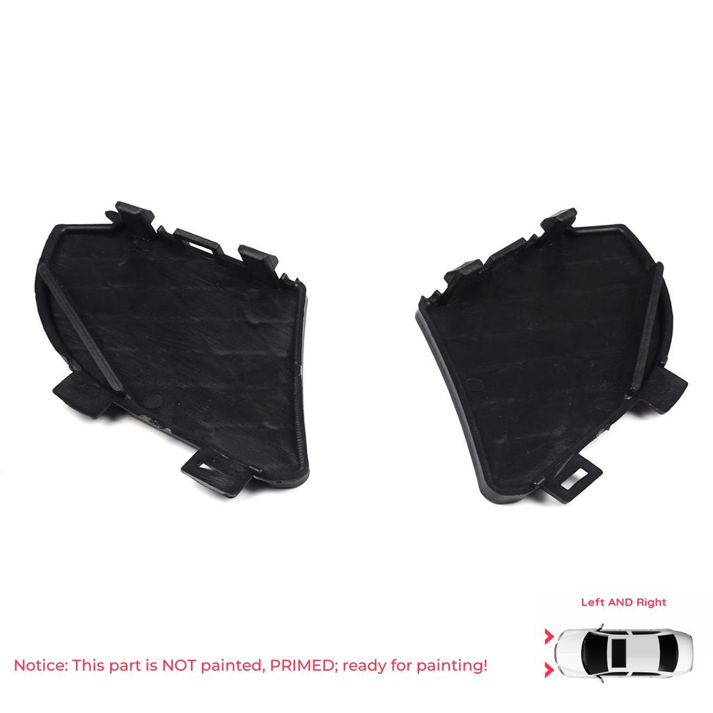 ESP1099 Front Bumper Lower Grille Fog Light Cover Left Right A2108850253 153 for Mercedes E W210 E320 E430 E55 AMG 1999-2003