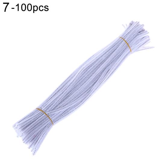 100 Stück Chenille Stiele Pfeifenreiniger Twist Rods Kinder DIY Handwerk Lernspielzeug