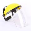 Lightweight Head-Mounted Transparent Face Shield for Welding and Grinding Protection