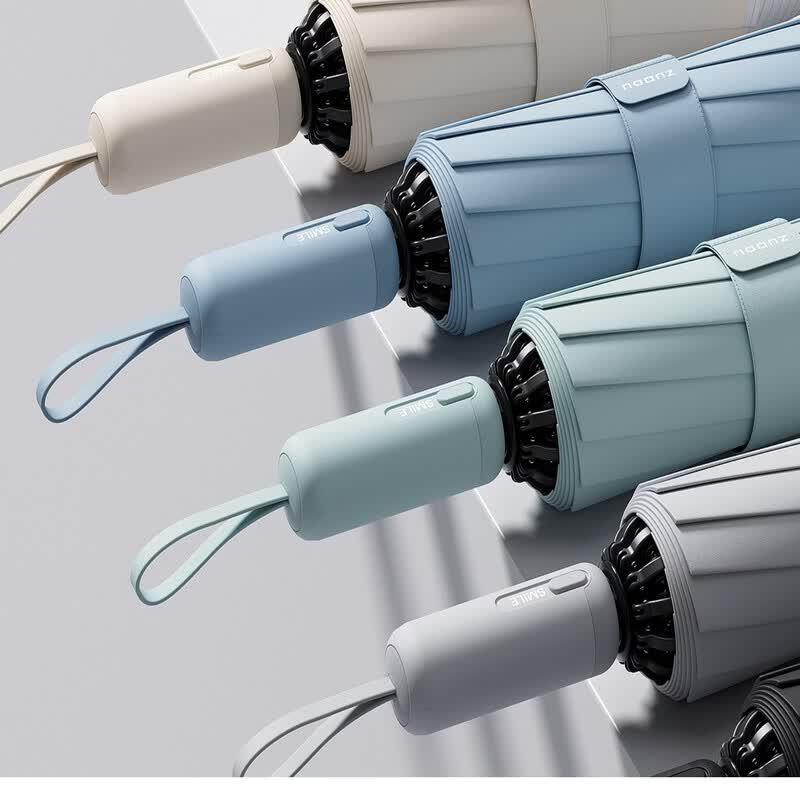 ZUODU Fully Automatic Windproof Reverse Umbrella