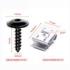 Volkswagen Mudguard Splash Guard Hex Screw & U-Bolt Nut Kit