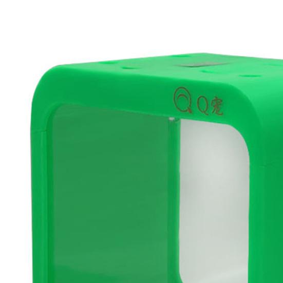 Energisparande Akvarium Stilfull Återanvändbar Clamshell Matningsfönster Fiskterrarium Hushåll