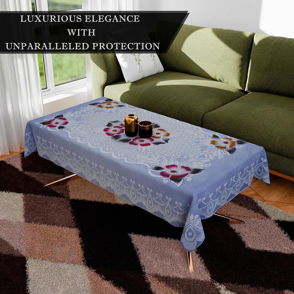 Table Cloth Cover | Kitchen Table Cloth | Table Protector Cover | 4-Seater Table Cover | Flower Net-Design | 40x60 Inch
