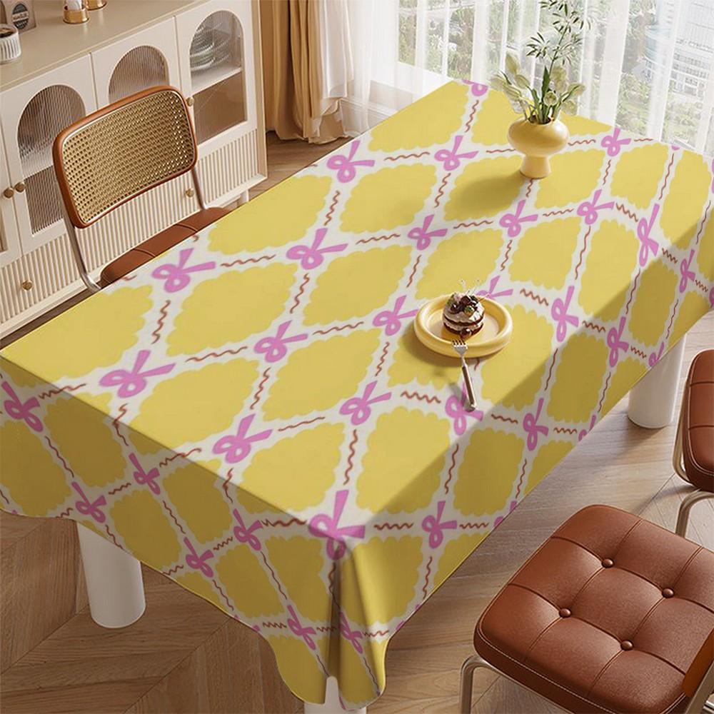Colorful Pattern Tablecloth Restaurant Kitchen Tablecloth Living Room Home Decoration Rectangular Party Decoration