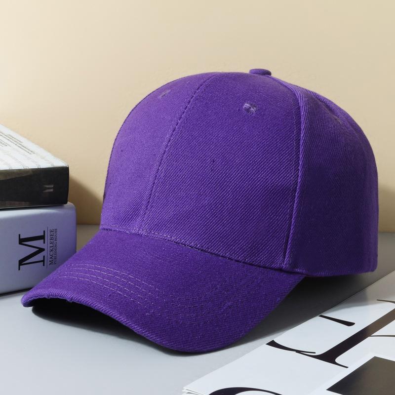 Cappellino Unisex Casual Liscio Cappellino da Baseball Snapback Regolabile Cappelli Per Donne Uomini Cappellino Hip Hop Cappello da Papà Street
