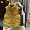 Vest dun bomuld mode efterår og vinter fremmed stil ny kort jakke vest løs fortykket vest