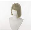 Kasumi Nakasu Cosplay Wig with Net, Brown Gray, Heat-Resistant