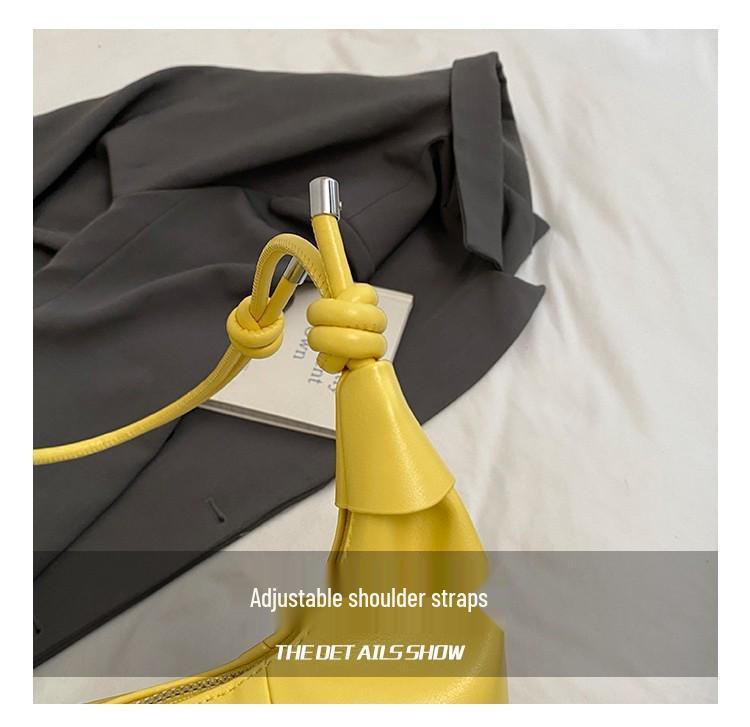 Modna damska wysokiej klasy wszechstronna torba pod pachę typu Croissant 2025