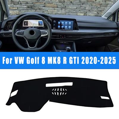 For Volkswagen VW Golf 8 MK8 R GTI -2025 2024 Car Dashboard Mat Sun Shade Non-slip Dash Covers Accessories