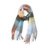 Winter Scarf Men Women Cashmere Warm Rainbow Hairy Pashmina Blanket Wraps Female Thick Soft Bufanda Tassel Shawl Poncho Echarpe