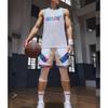 Li-Ning Way of Wade Printed Letter Patchwork Casual Shorts Men Shorts White AAPT051-4