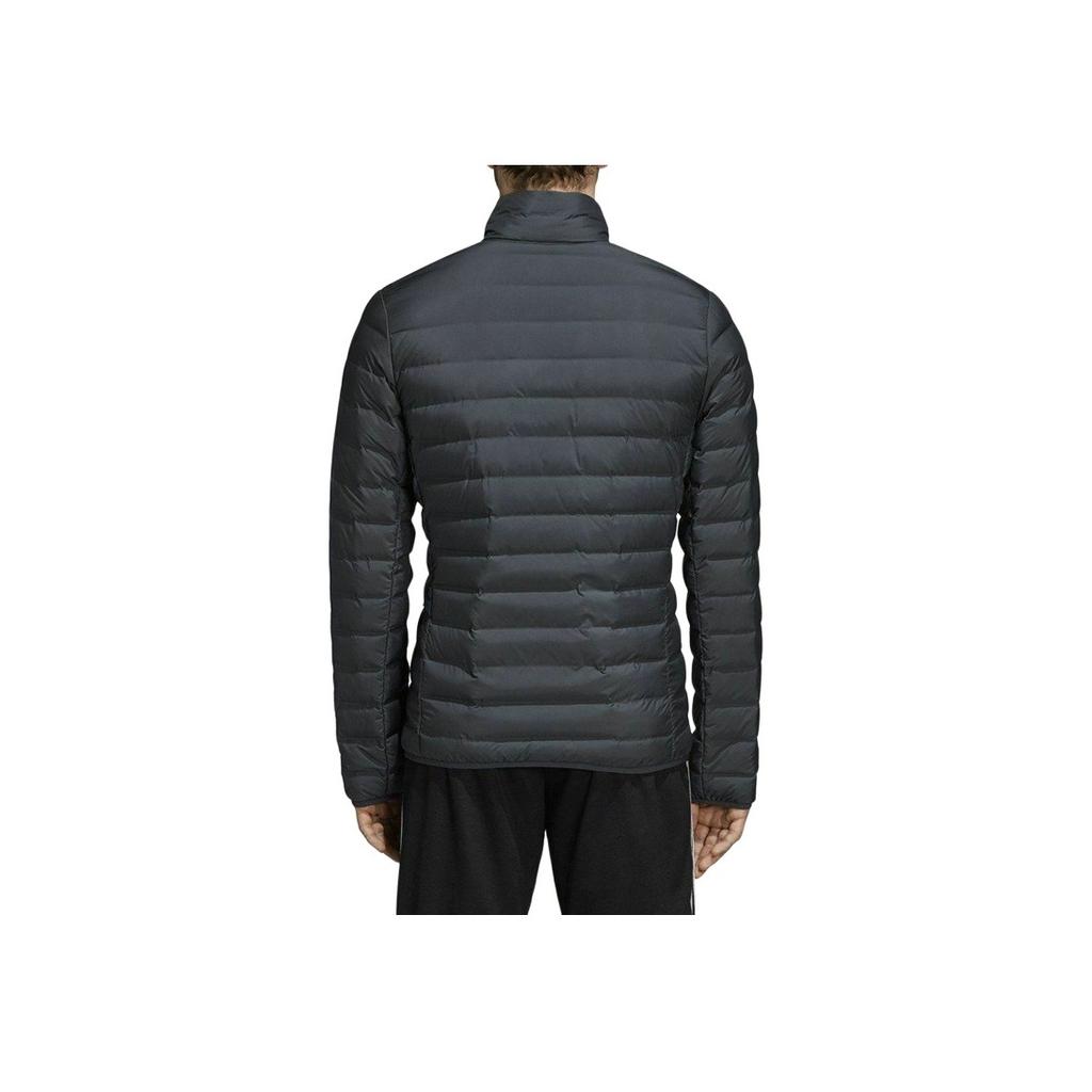 Adidas Chaqueta Acolchada Ajustada para Deportes al Aire Libre Invierno Hombre Ropa Exterior Negro Carbón CY8732