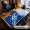 Large Mouse Pad Brighton & Hove Albion Football Print Custom Name Text Desk Mat for Office Gaming