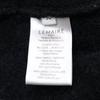 LEMAIRE Excellent condition 24AW CO1073 LF504 Alpaca wool belted duffle coat coat 50 blackUsed
