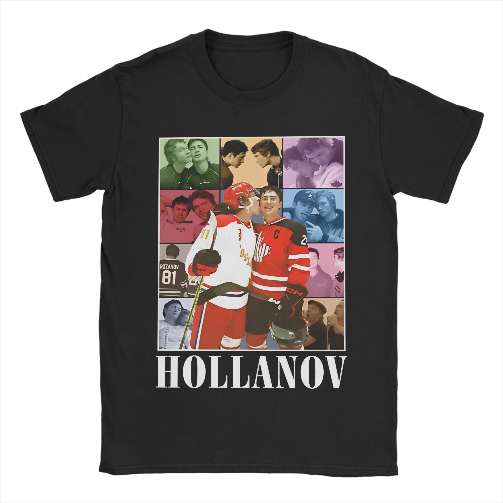 

Heated Rivalry Hollander Rozanov Smoking New Arrival T Shirts for Men Women Pure Cotton Tee Shirt Clothes 4XL