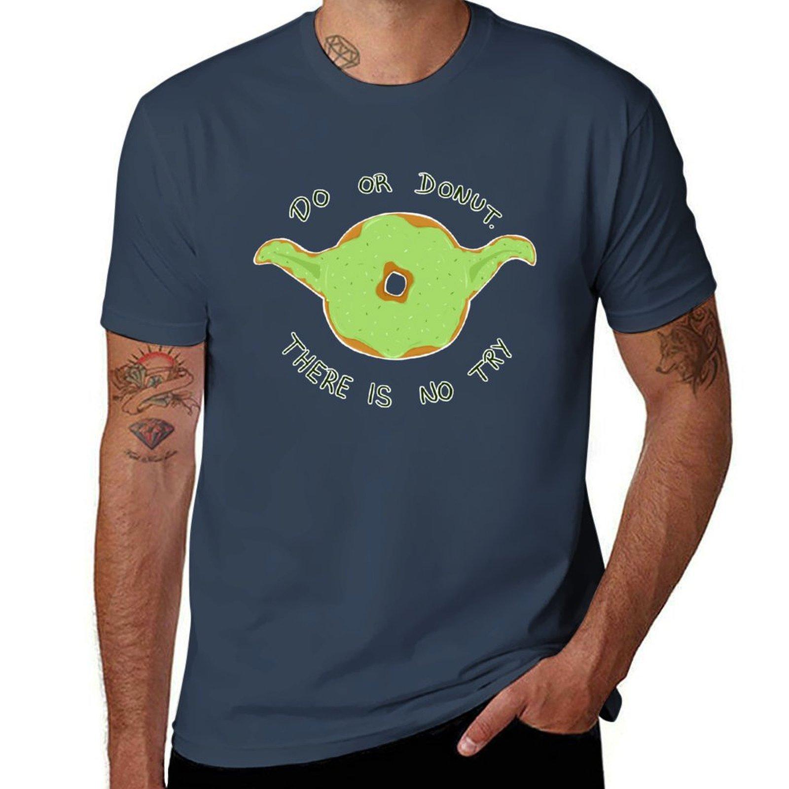 Do or Donut There is no Try TShirt Daily Wear Print TShirt S