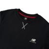 New Balance CNY Collection Sweatshirts Men's Black Crew Neck Moderate Regular AMT31571-BK