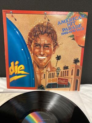 LP Record VARIOUS  American Hit Parade 19631972 Vol.  VIM4037 MCA 1980 Japan Obi Pop Used