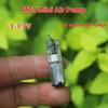 1 Peça Bomba de Pressão de Ar Oxigênio Transparente Mini 8mm M20 DC 3V-3.7V 120Kpa Para Monitor de Esfigmomanômetro Aquário Tanque de Peixes