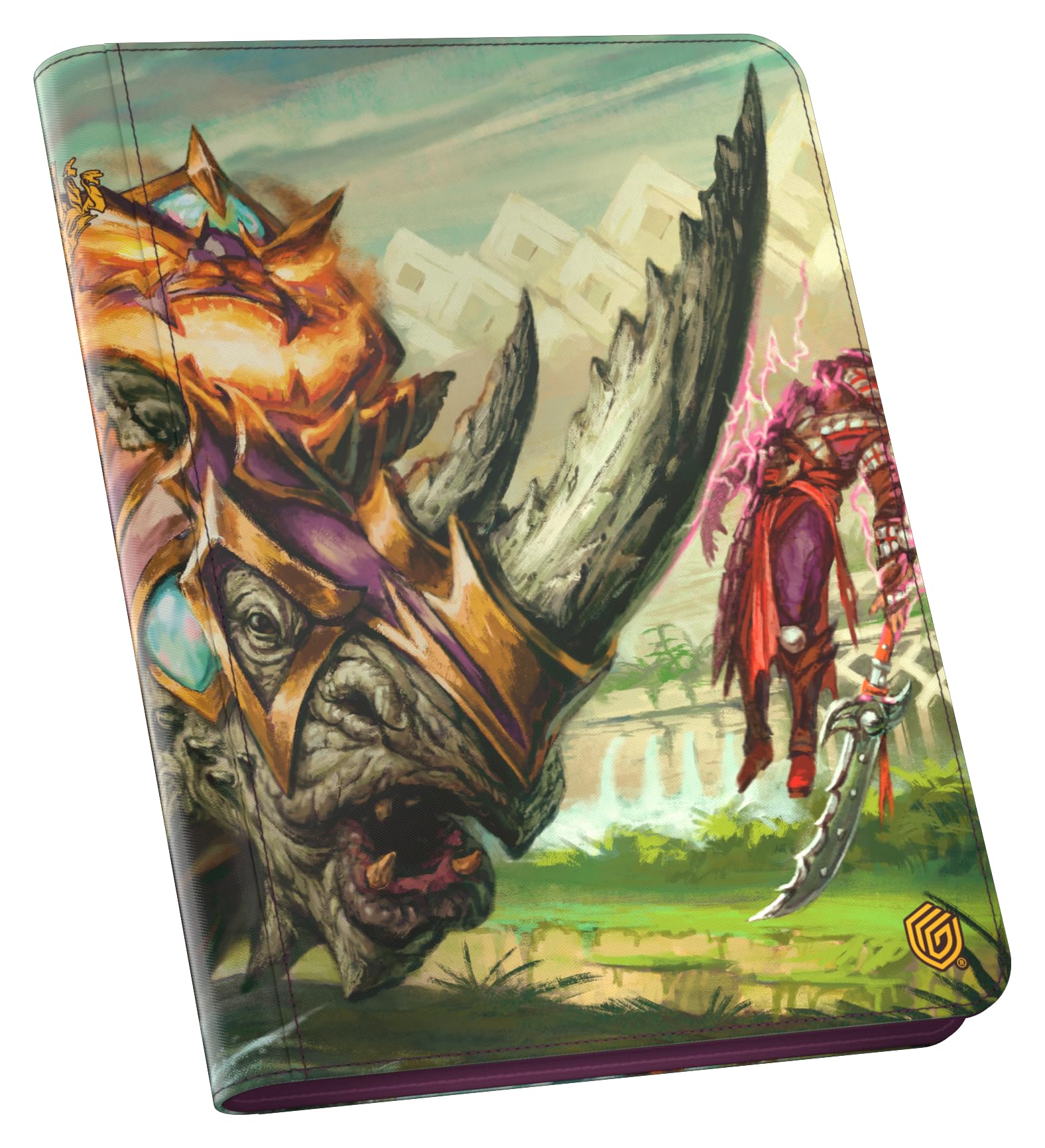 

Ultimate Guard Zipfolio 360 Xenoskin The Gathering Dragonstorm Skirmish Rhino - - Magic - Таркир - чёрный