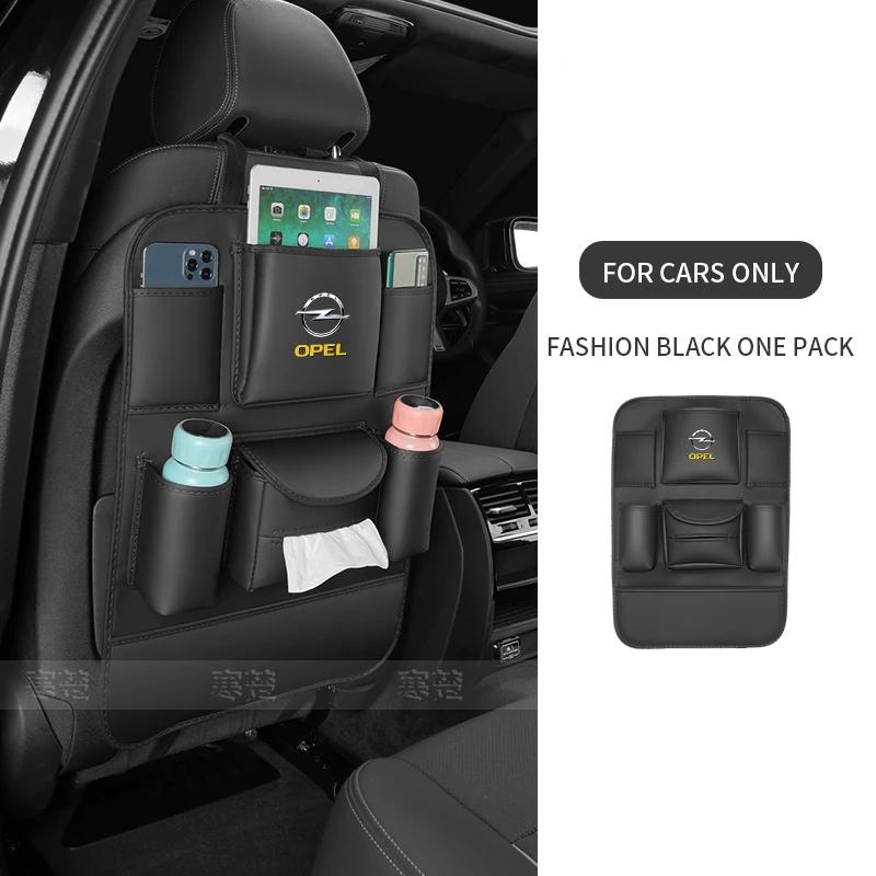 For Opel OPCline ASTRA CORSA INSIGNIA MOKKA VECTRA ZAFIRA GTC Tigra Car Seat Organizer Seat Back Storage Bag Pad Accessories