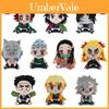 17 cm Demon Slayer Weihnachtsgeschenke Plüschspielzeug-Set Nezuko Tanjiro Giyuu Inosuke Zenitsu