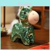 Plüsch-Pony-Schlüsselanhänger mit glitzerndem Finish für Kinder und Sammler