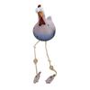 Big-eyed Chicken Creative Statue Craft Handicraft Long Feet Creative Sculptures Waterproof Perfect Gifts for Outdoor Indoor Yard