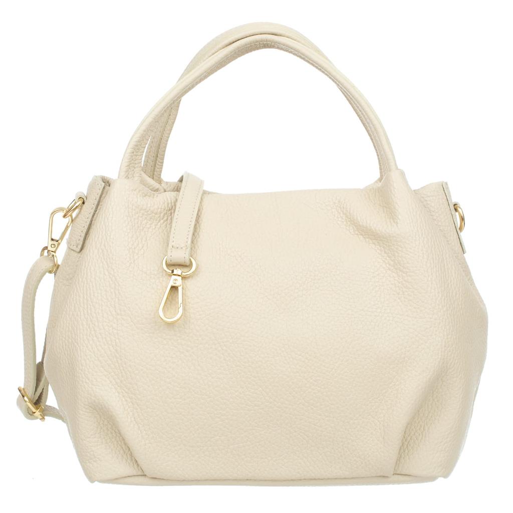 Vera Pelle Bolsa Leather Shoulder Bag, Ruda