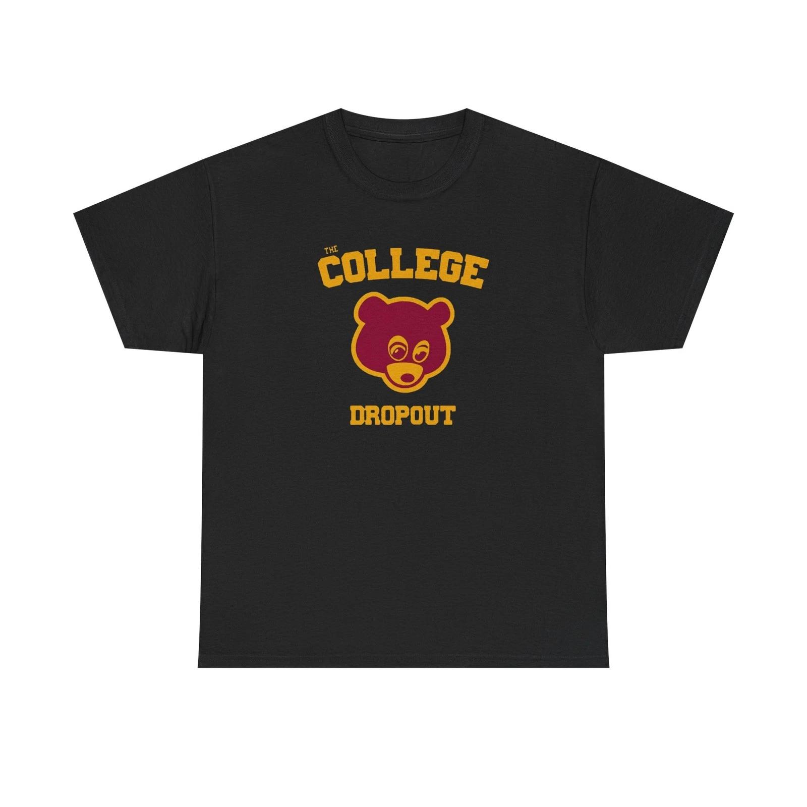 Vintage Kanye The College Dropout TTshirt 2004 Album Black Tee 3XL