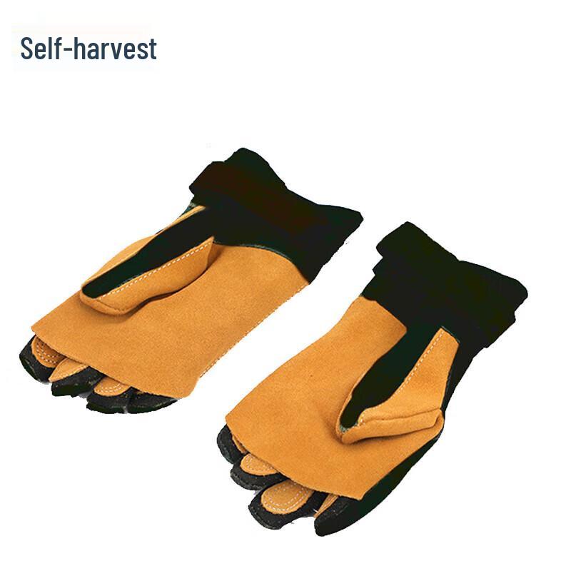 Zisheng Heavy-Duty Cowhide Rappelling Gloves