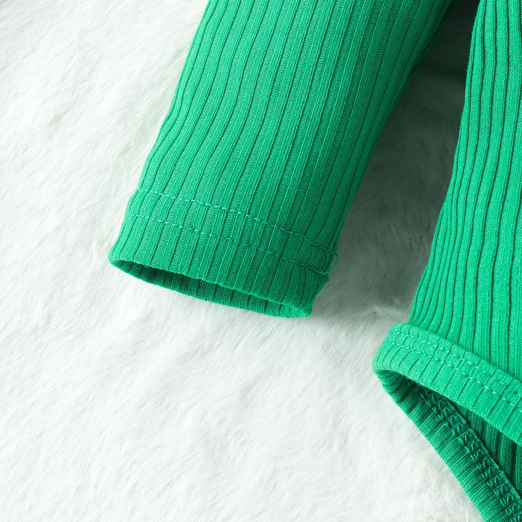 Dívčí dětská kreslená souprava overalu a šatů