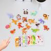 DIY 3D Puzzle Montessori Spielzeug Sensorische Entwicklung Erkennungsspielzeug für Vorschulkinder