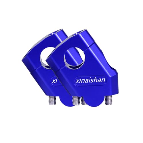

xinaishan Подъемник руля мотоцикла, Подъемник руля мотоцикла, Стойка руля 22 мм/28 мм Универсальный (Синий, MDL3517 (Диаметр 22 мм))