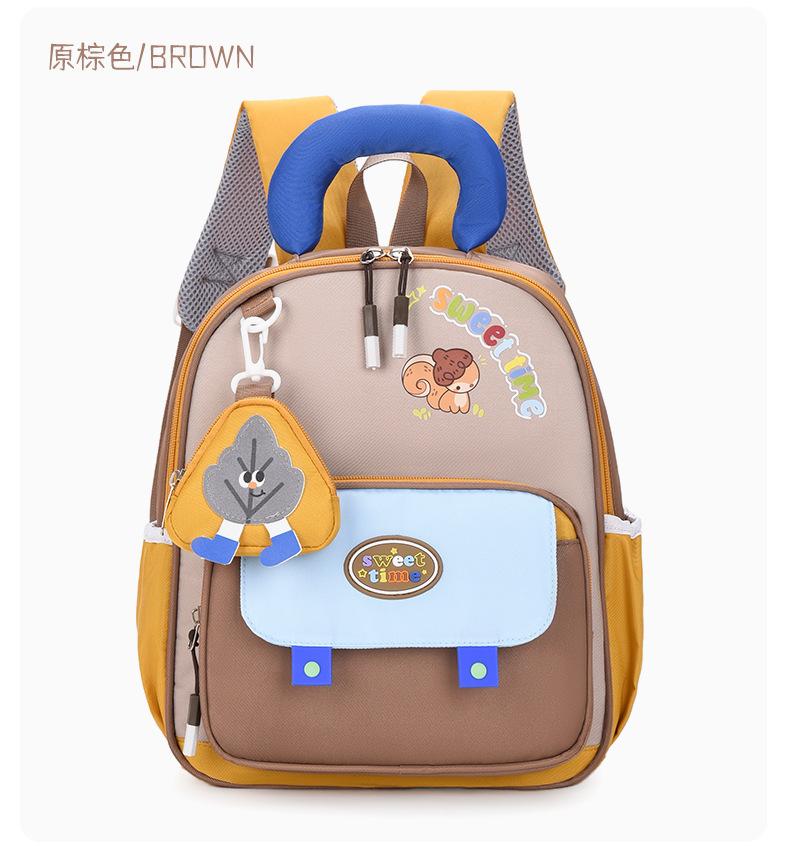 Schoolbag children primary school students cute schoolbag cartoon children backpack boys and girls cool versatile bag cute travel backpack