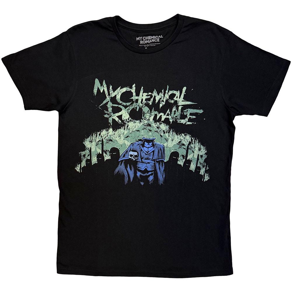 My Chemical Romance T Knight Procession Band Logo new Official Mens Black Unisex T-Shirt XL